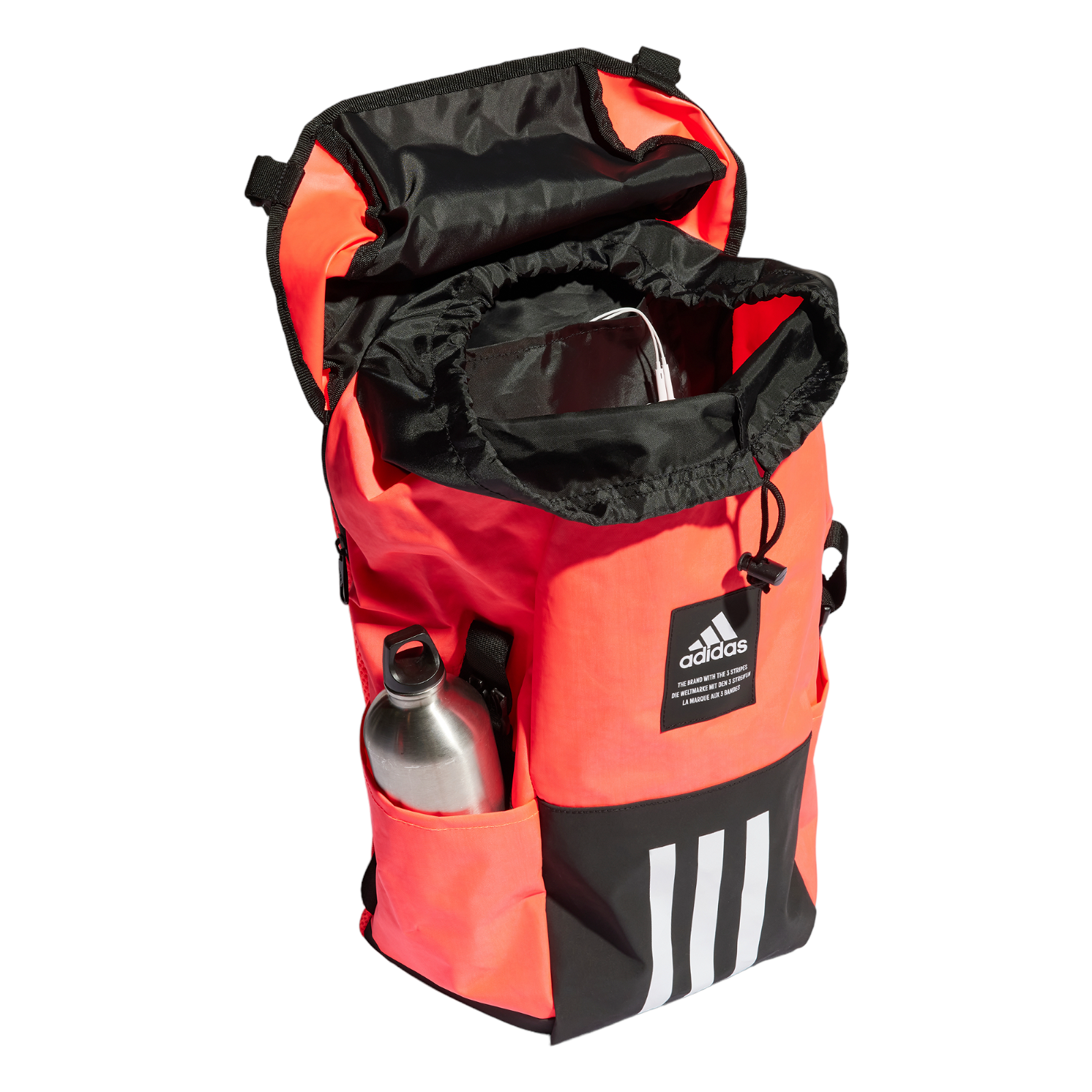 adidas 4ATHLTS Camper Backpack - Turbo / Black - ViaductClothing -  -  