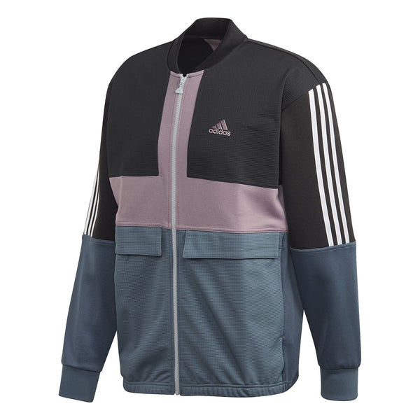 adidas ID Tricoot Track Jacket - Purple/Black - ViaductClothing -  -  