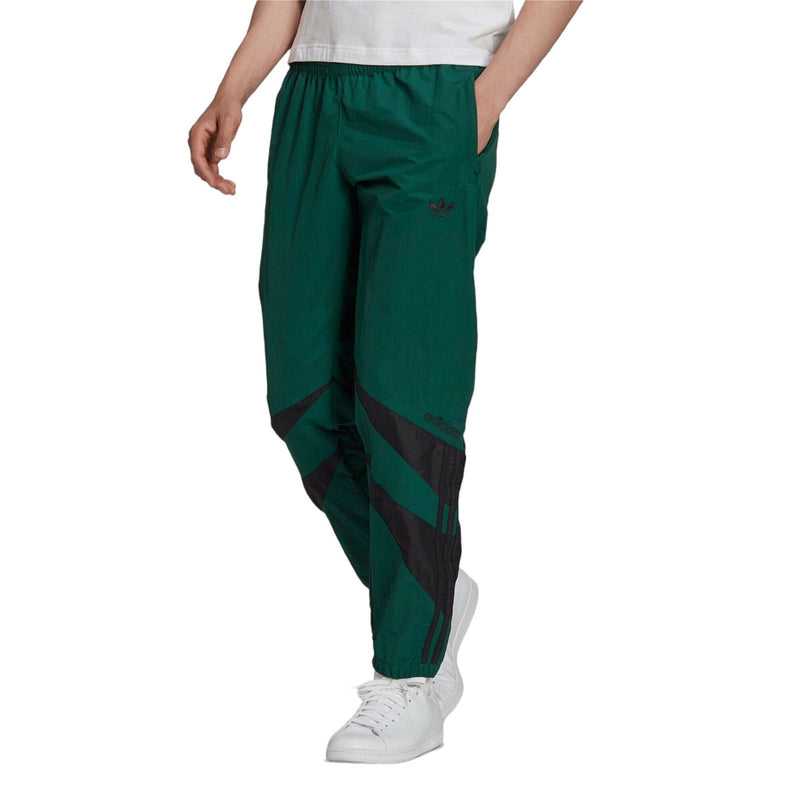 adidas Originals SPRT Shark Woven Track Pants - Collegiate Green / Black - ViaductClothing -  -  