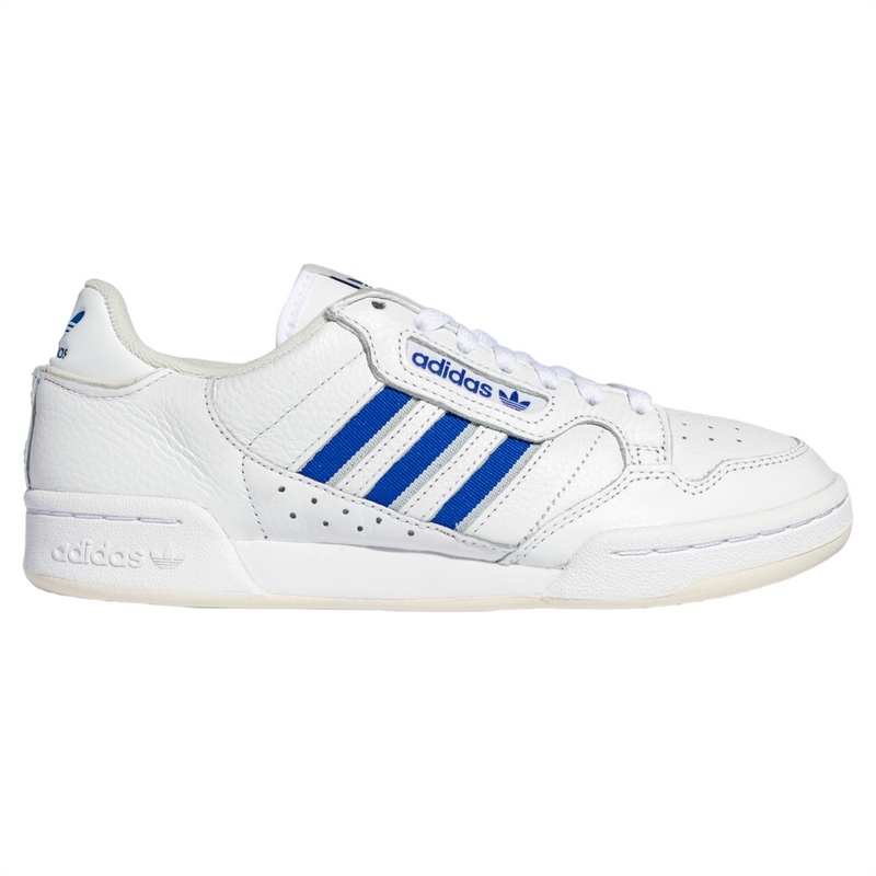 adidas Originals Continental 80 Trainers - White / Blue - ViaductClothing -  -  