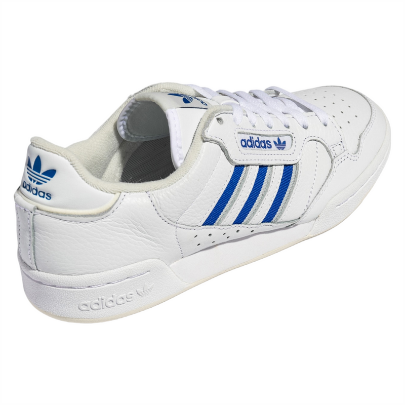 adidas Originals Continental 80 Trainers - White / Blue - ViaductClothing -  -  