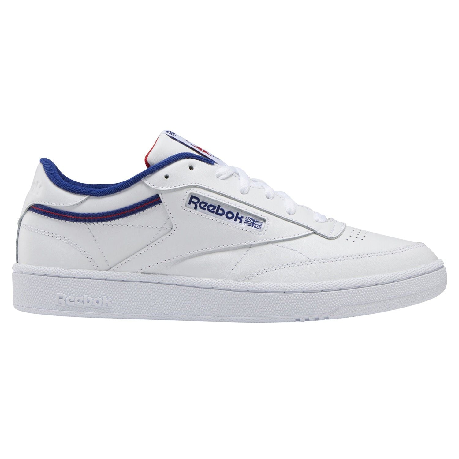 Reebok Unisex Club C 85 Trainers - White/Blue - ViaductClothing -  -  