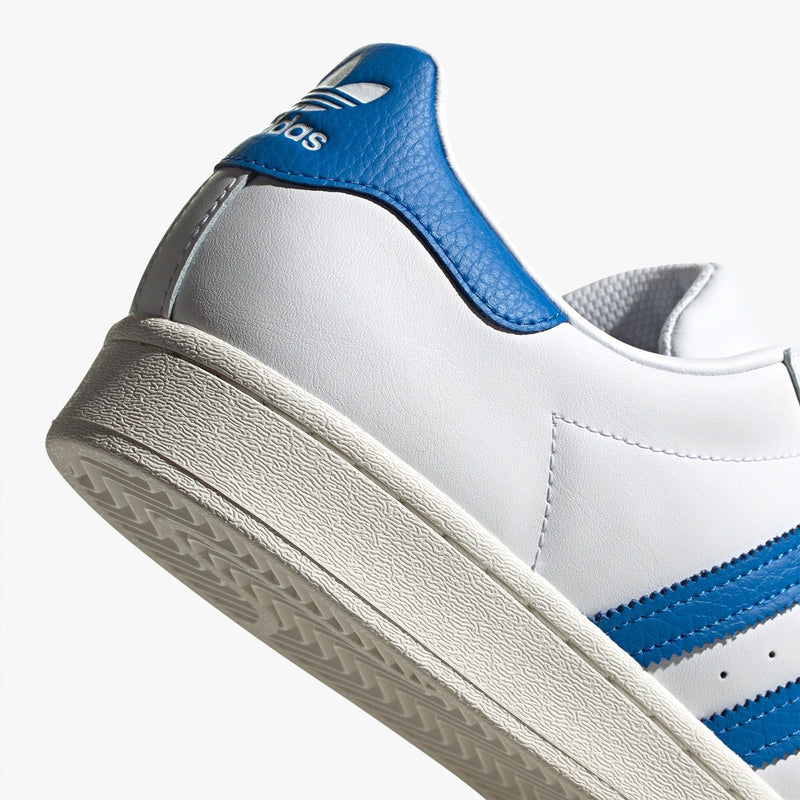 adidas Originals Superstar Shoes White Bluebird FW4406 ViaductClothing