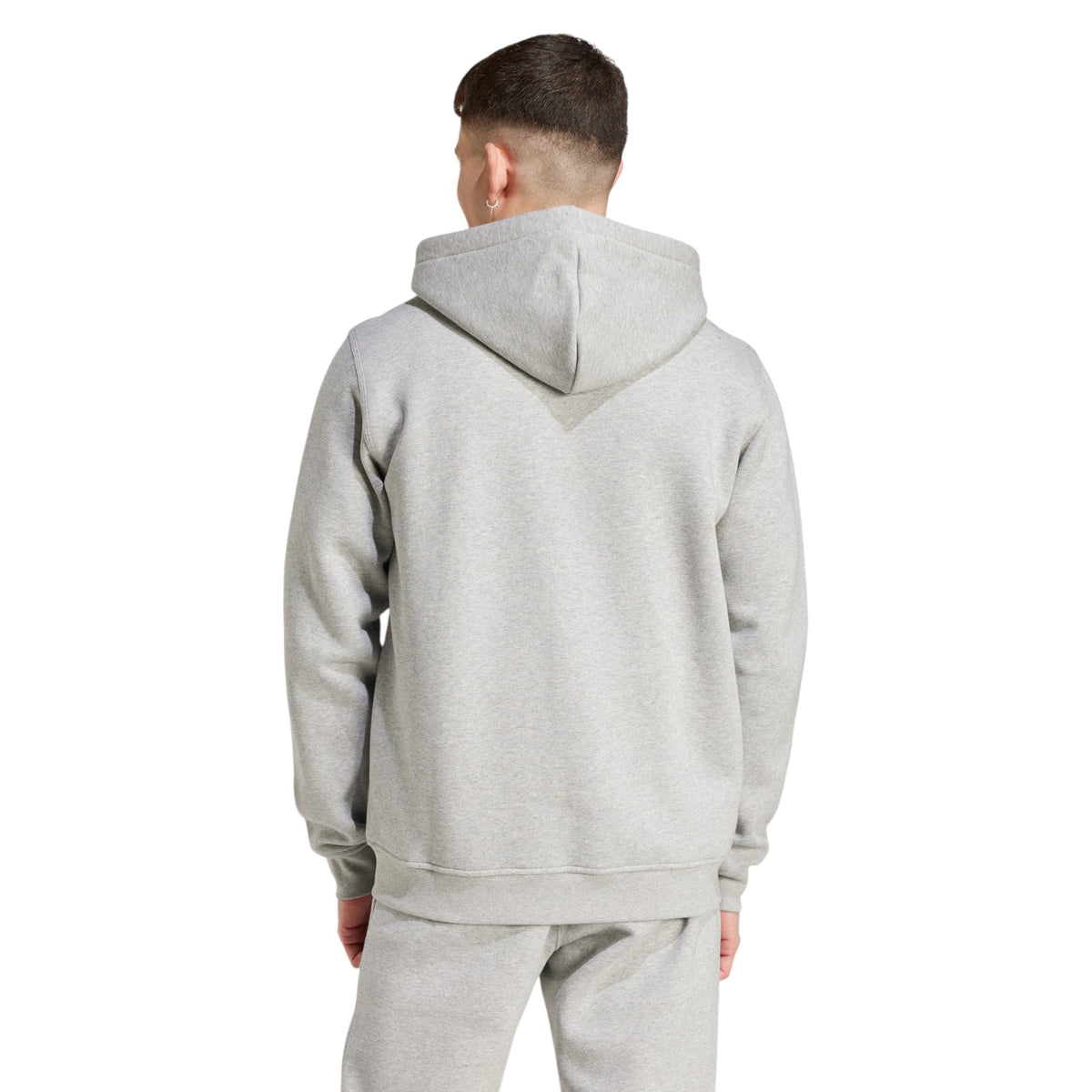 adidas Originals Trefoil Essentials Full-Zip Hoodie - Grey