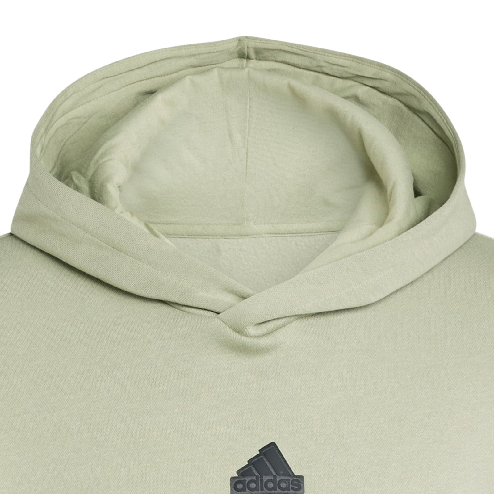 adidas Men's Brand Love Fleece Hoodie - Green