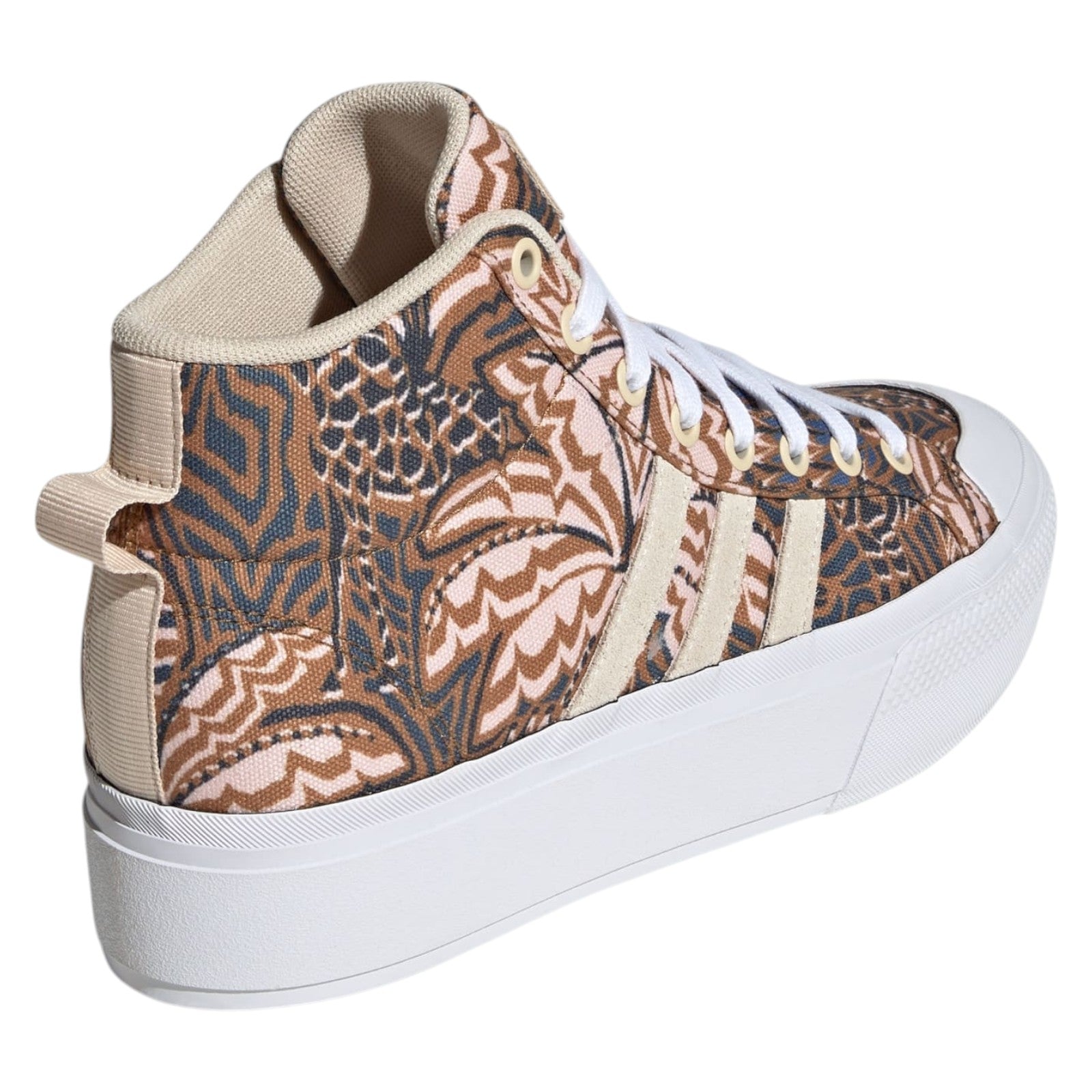 adidas Bravada 2.0 Mid Platform Trainers - Beige