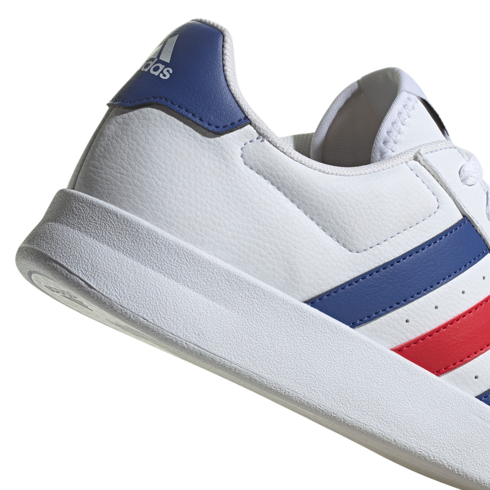 adidas Breaknet 2.0 Shoes - Cloud White / Semi Lucid Blue / Better Scarlet
