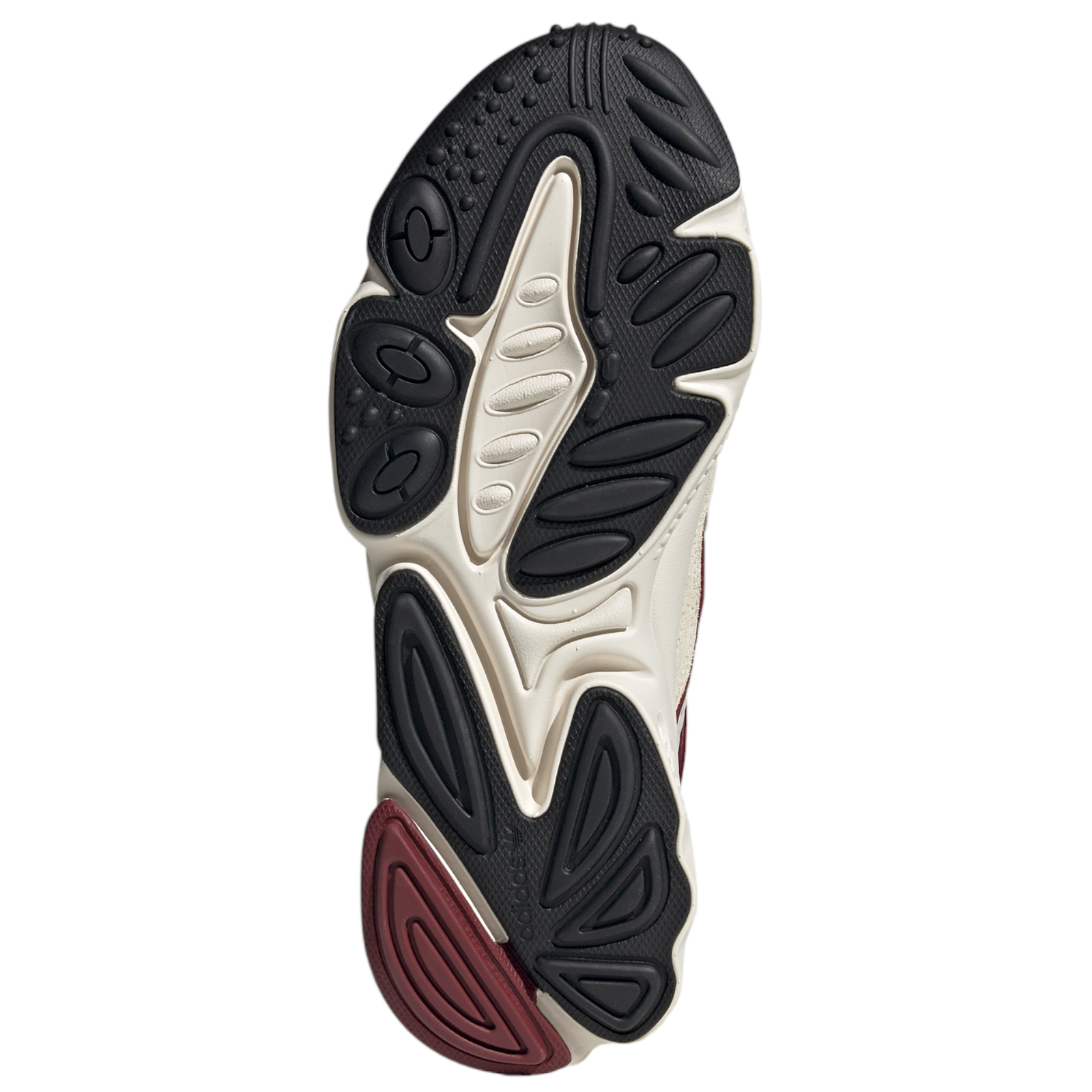 adidas Originals Ozweego Year of the Tiger Shoes - Chalk White / Burgundy - ViaductClothing -  -  