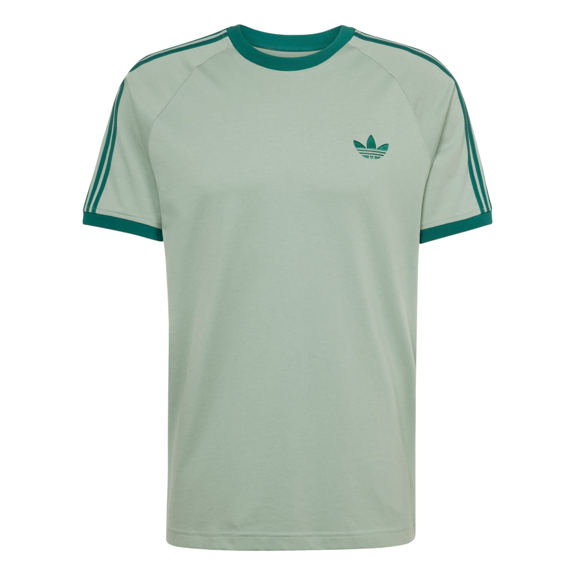 adidas Originals Adicolor Cali Crew Neck Tee - Silver Green