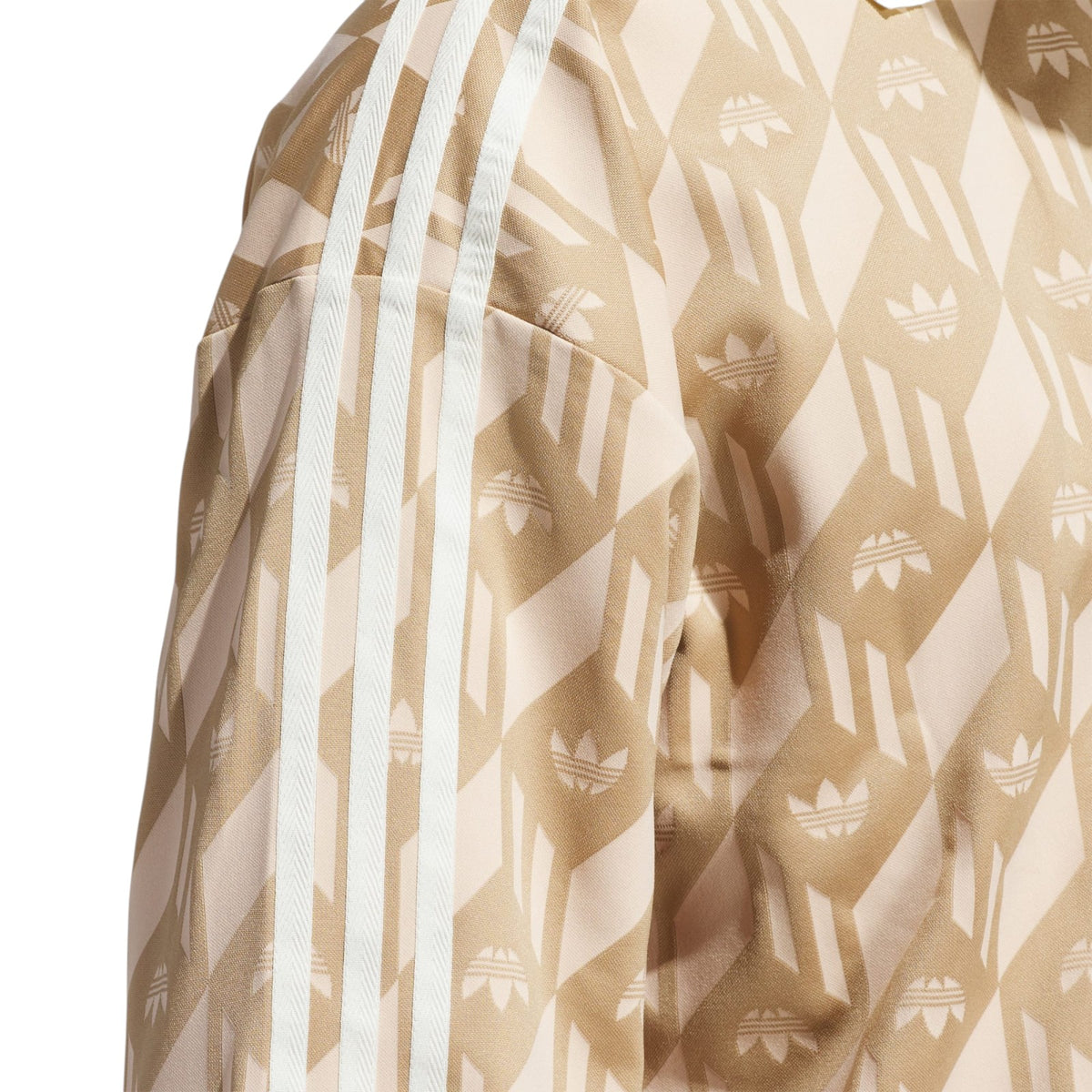 adidas Originals Jacquard Rugby Polo Shirt - Warm Sand