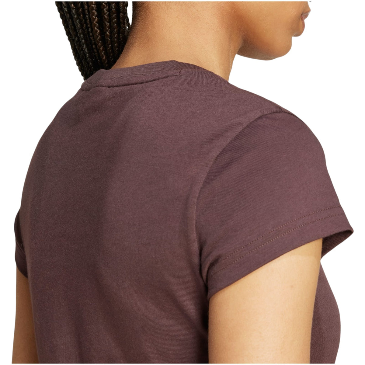 adidas Originals Women's Essentials Slim Tee - Brown