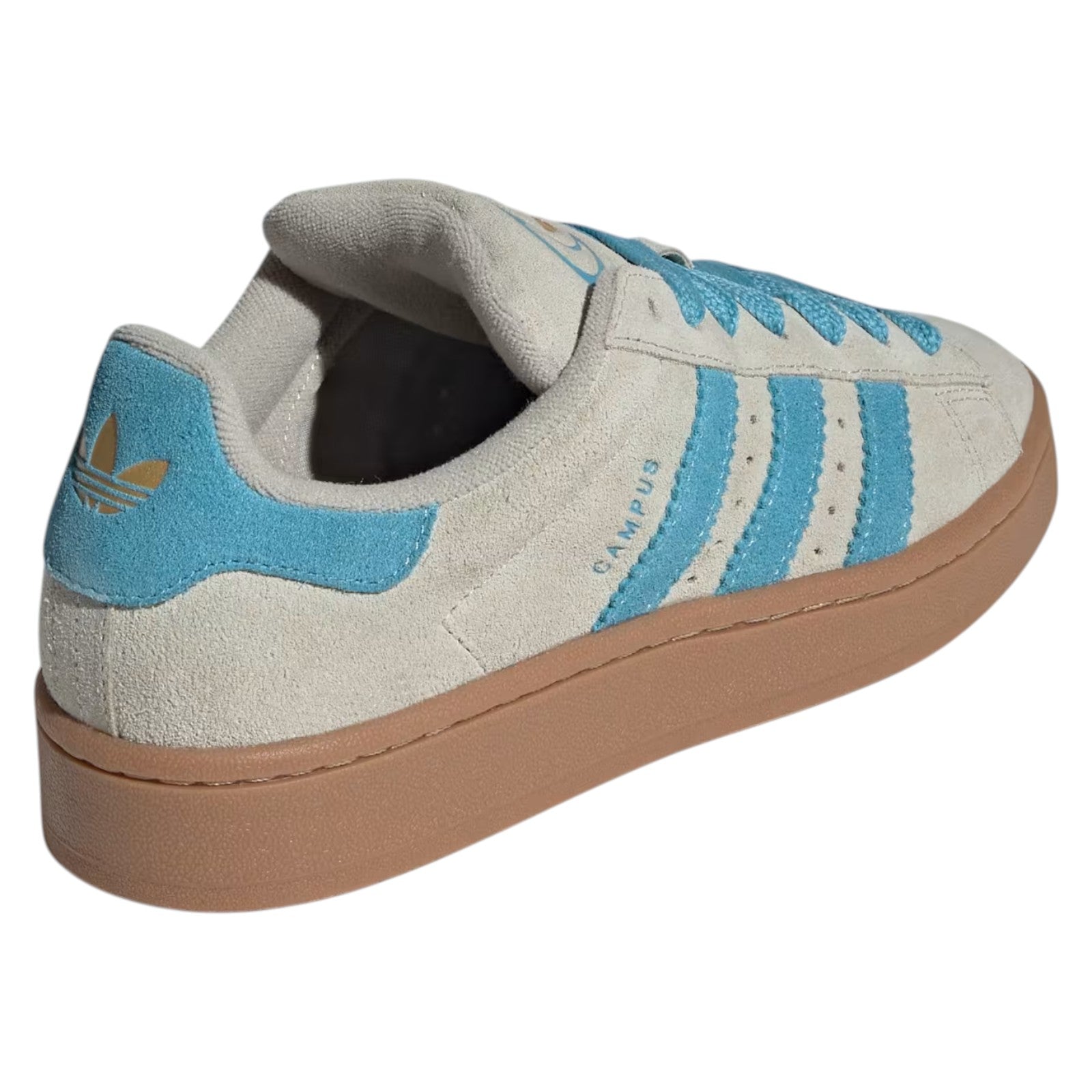 adidas Originals Women's Campus 00s Trainers - Putty Grey / Preloved Blue / Gold Metallic