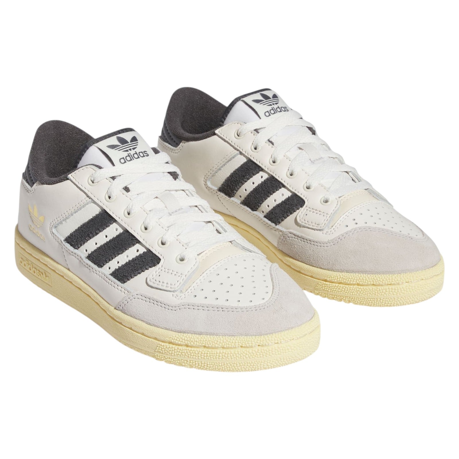 adidas Originals Women's Centennial 85 Low Trainers - Off White / Grey Six / Easy Yellow