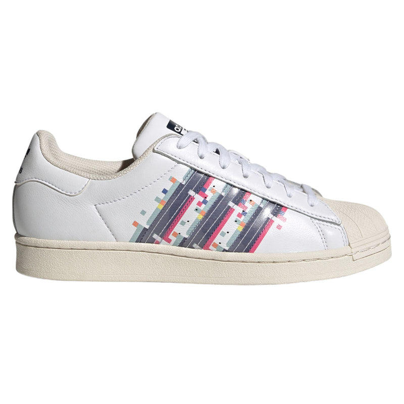 adidas Originals Superstar Gaming Pack Trainers - Cloud White / Chalk White - ViaductClothing -  -  