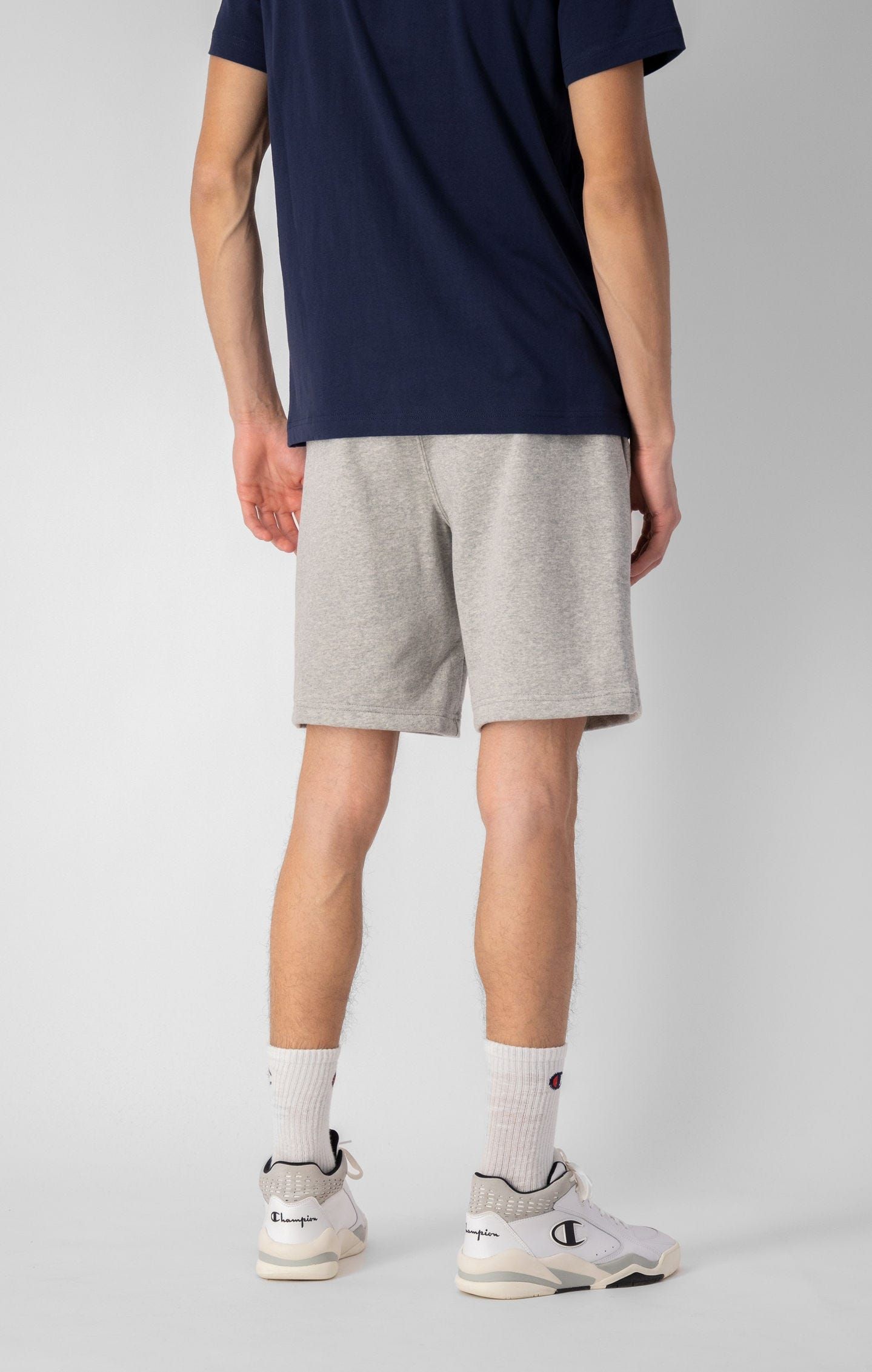 Champion Bermuda Cotton Sweat Shorts - Grey - ViaductClothing -  -  