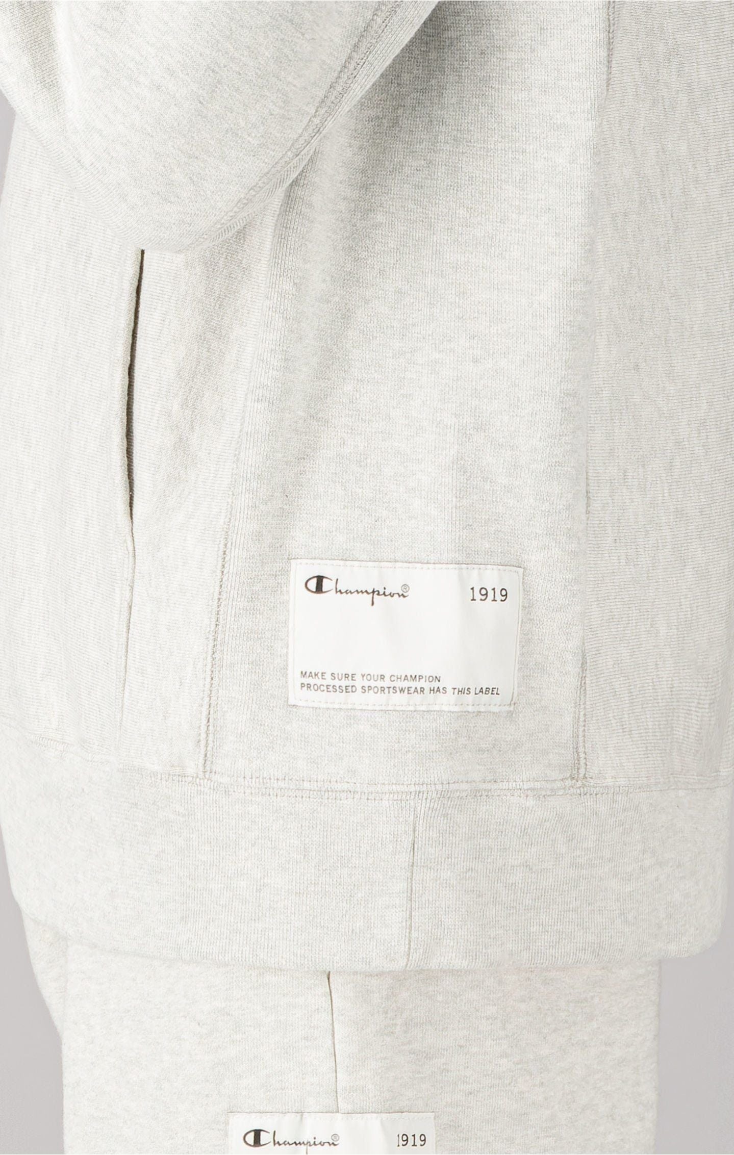 Champion Contemporary Garment Dyed Hoodie - Grey - ViaductClothing -  -  