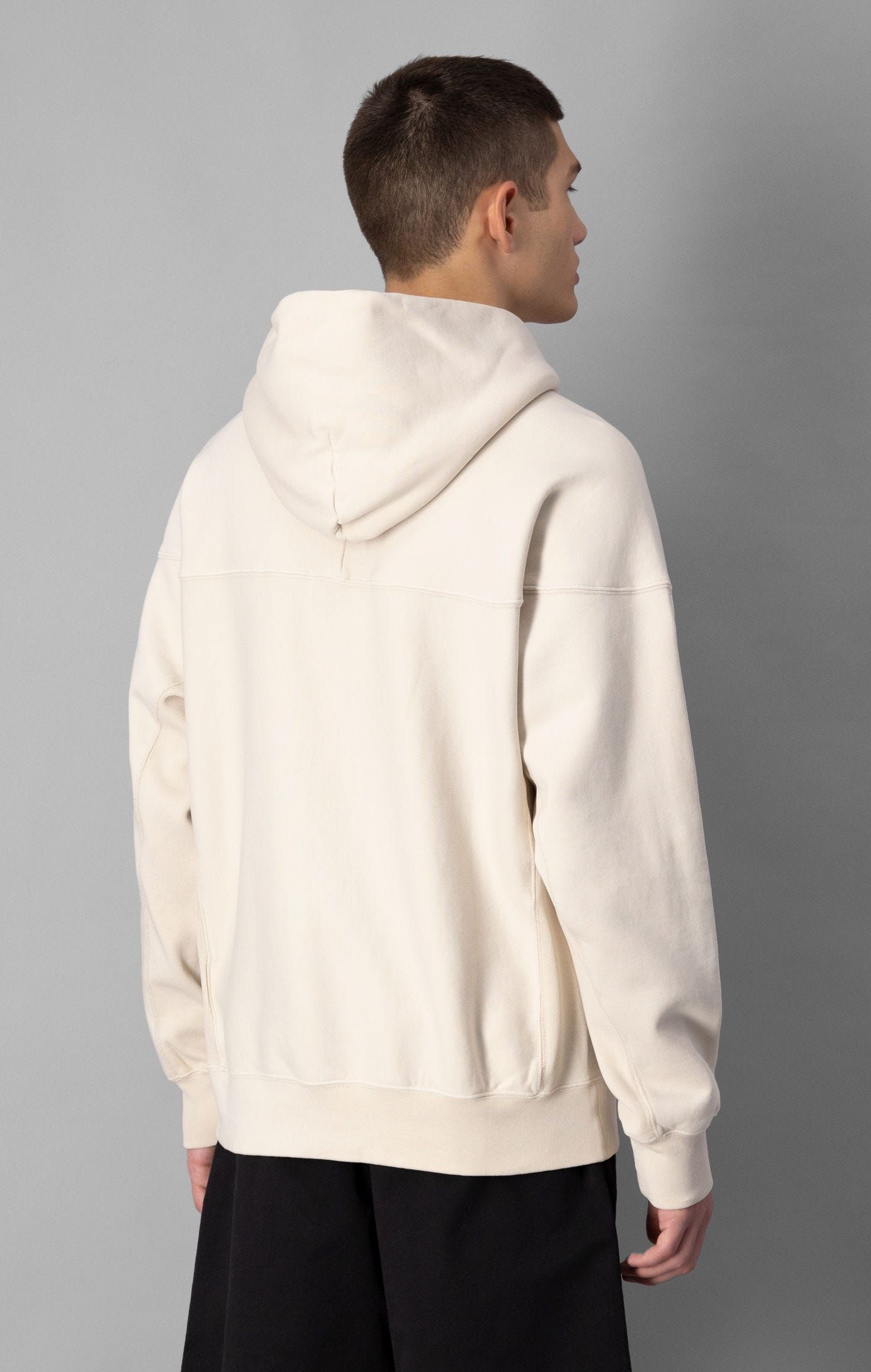 Champion Contemporary Garment Dyed Hoodie - Turtle Dove - ViaductClothing -  -  