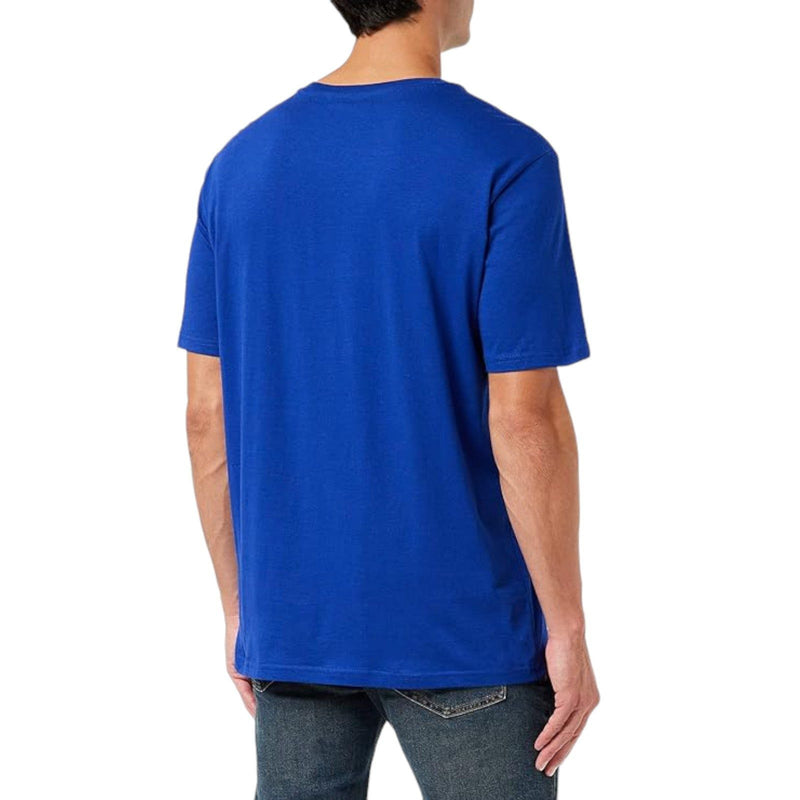 Champion Crew Neck Spellout Graphic T-Shirt - Blue - ViaductClothing -  -  