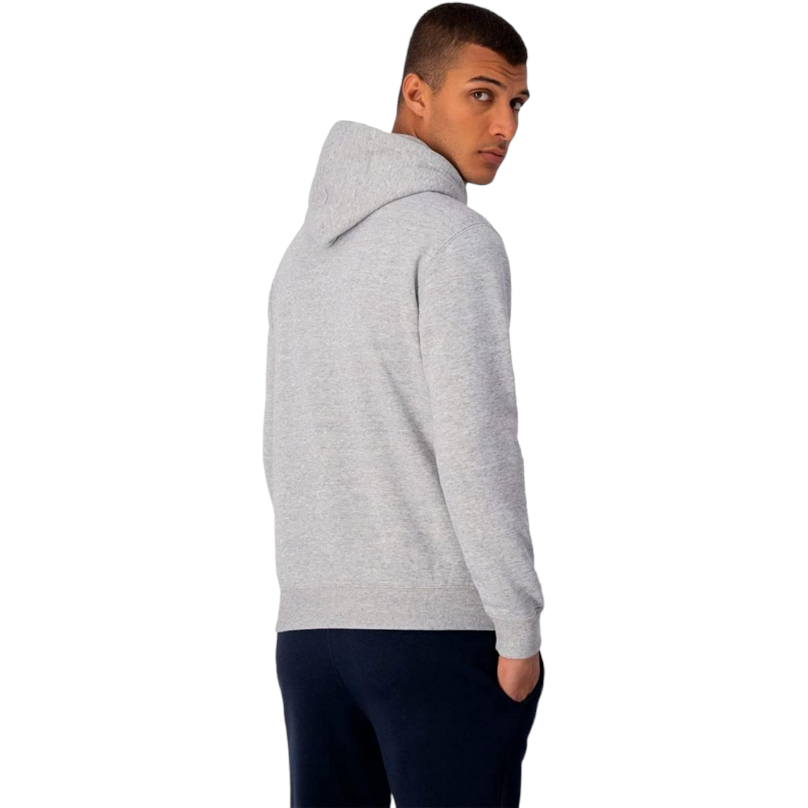 Champion Legacy Spellout Hooded Sweatshirt Hoodie - Grey - ViaductClothing -  -  