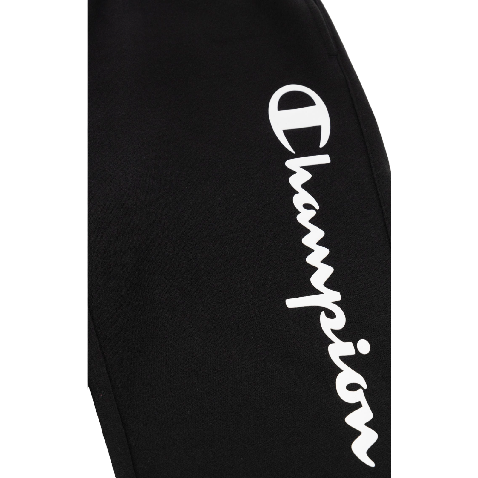 Champion Logo Fleece Joggers Sweat Pants - Black - ViaductClothing -  -  