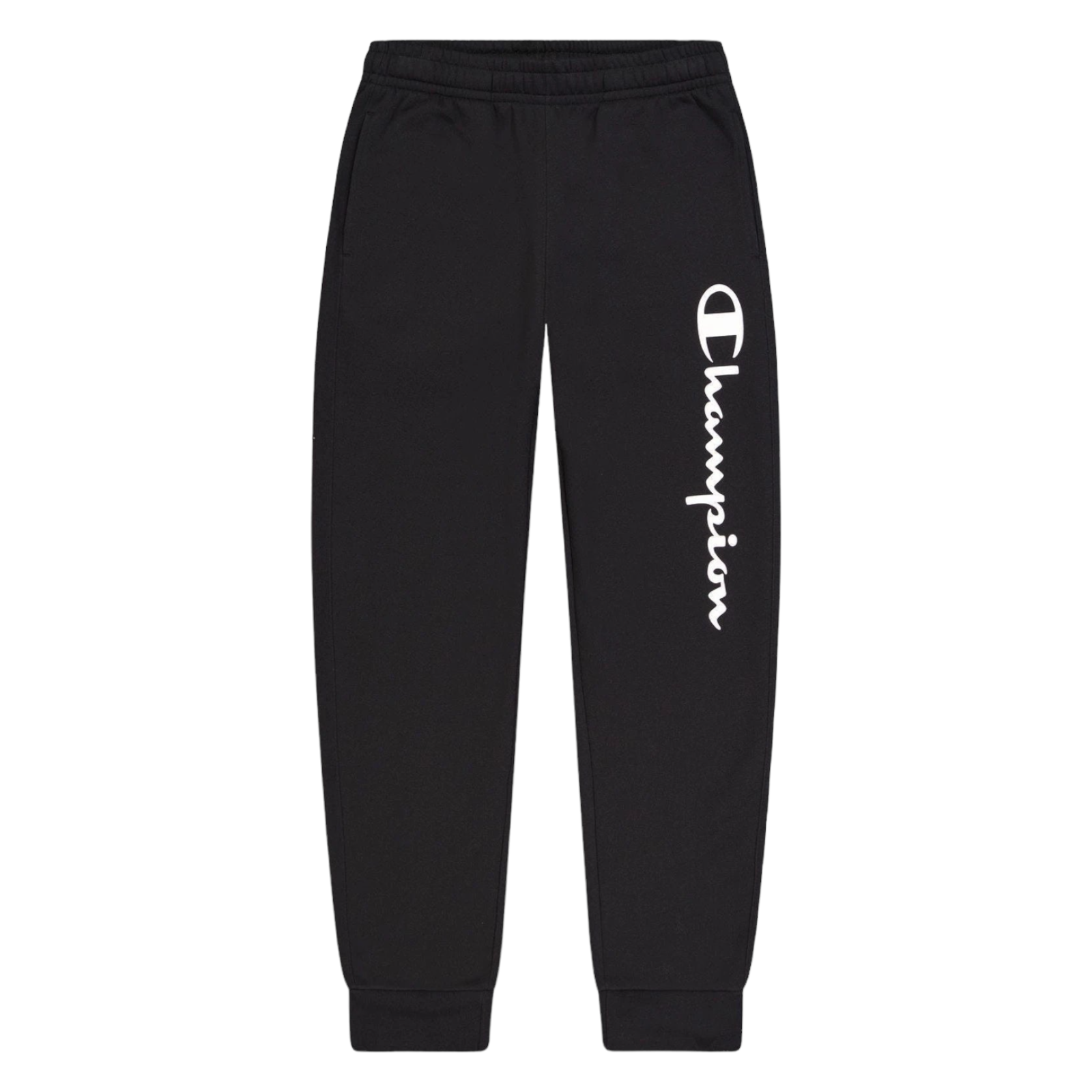 Champion Logo Fleece Joggers Sweat Pants - Black - ViaductClothing -  -  