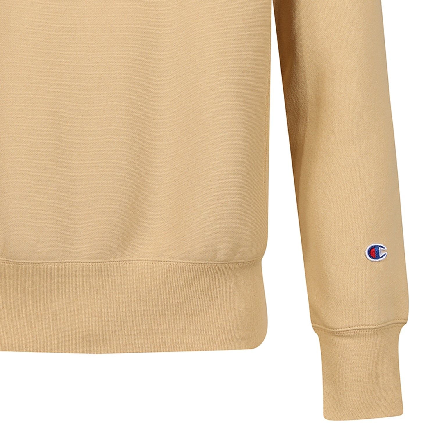 Champion Reverse Weave Classic Crew Sweatshirt - Beige - ViaductClothing -  -  