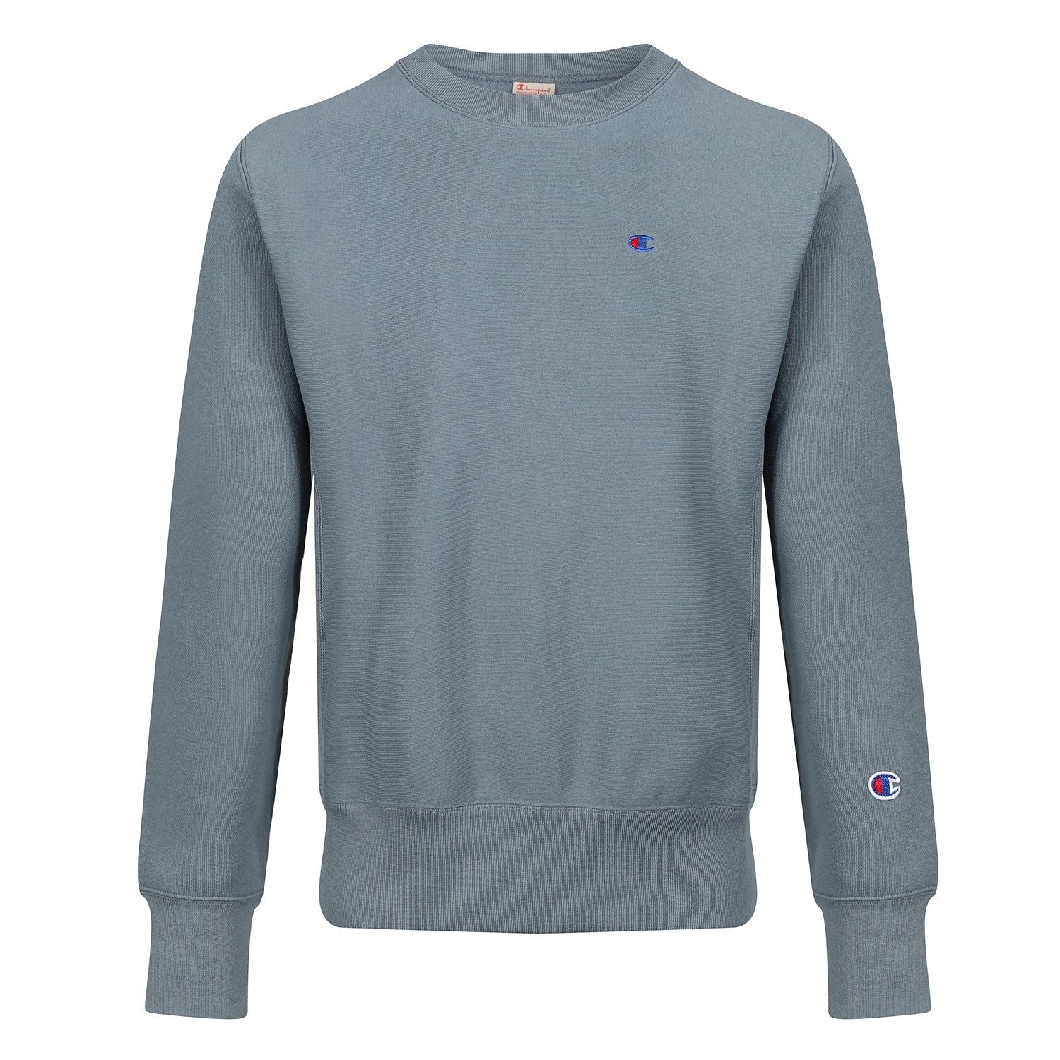 Champion Reverse Weave Classic Crew Sweatshirt - Blue - ViaductClothing -  -  