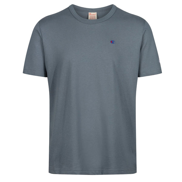 Champion Reverse Weave Classic Tee - Stormy Blue - ViaductClothing -  -  