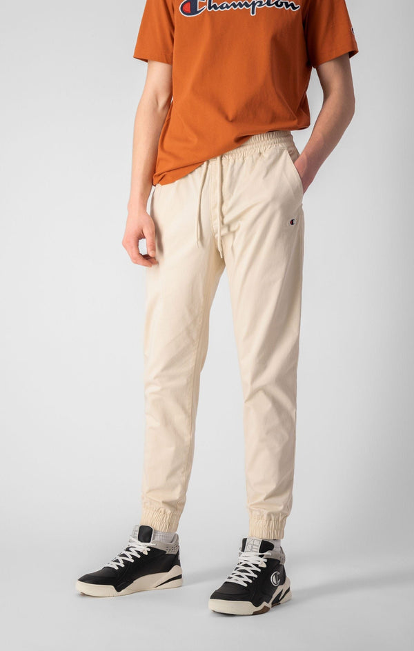 Champion Stretch Cotton Twill Cuffed Trousers - Cream - ViaductClothing -  -  