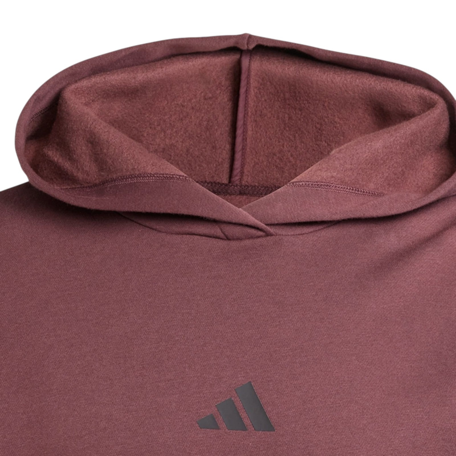 adidas Men's City Escape Fleece Hoodie - Burgundy