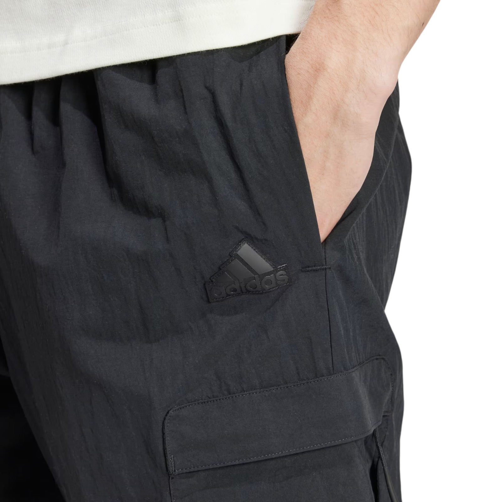 adidas Men's City Escape Premium Zip-Off Cargo Pants - Black