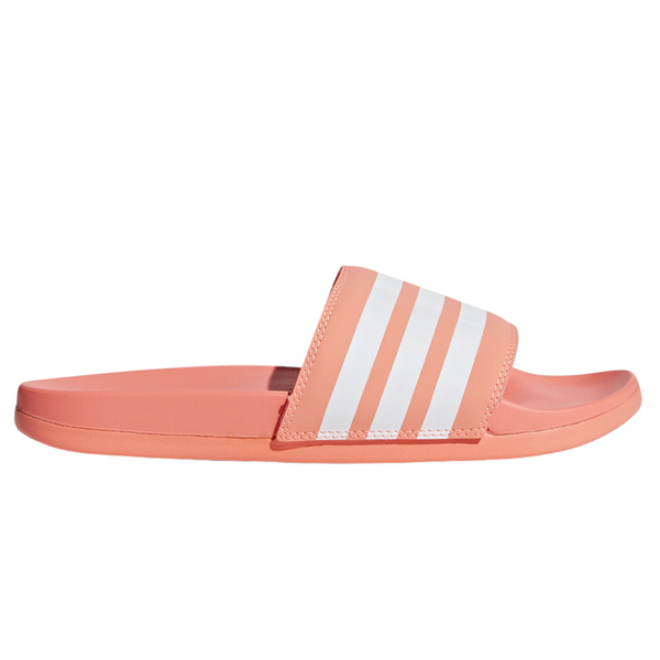 Peach adidas slides deals