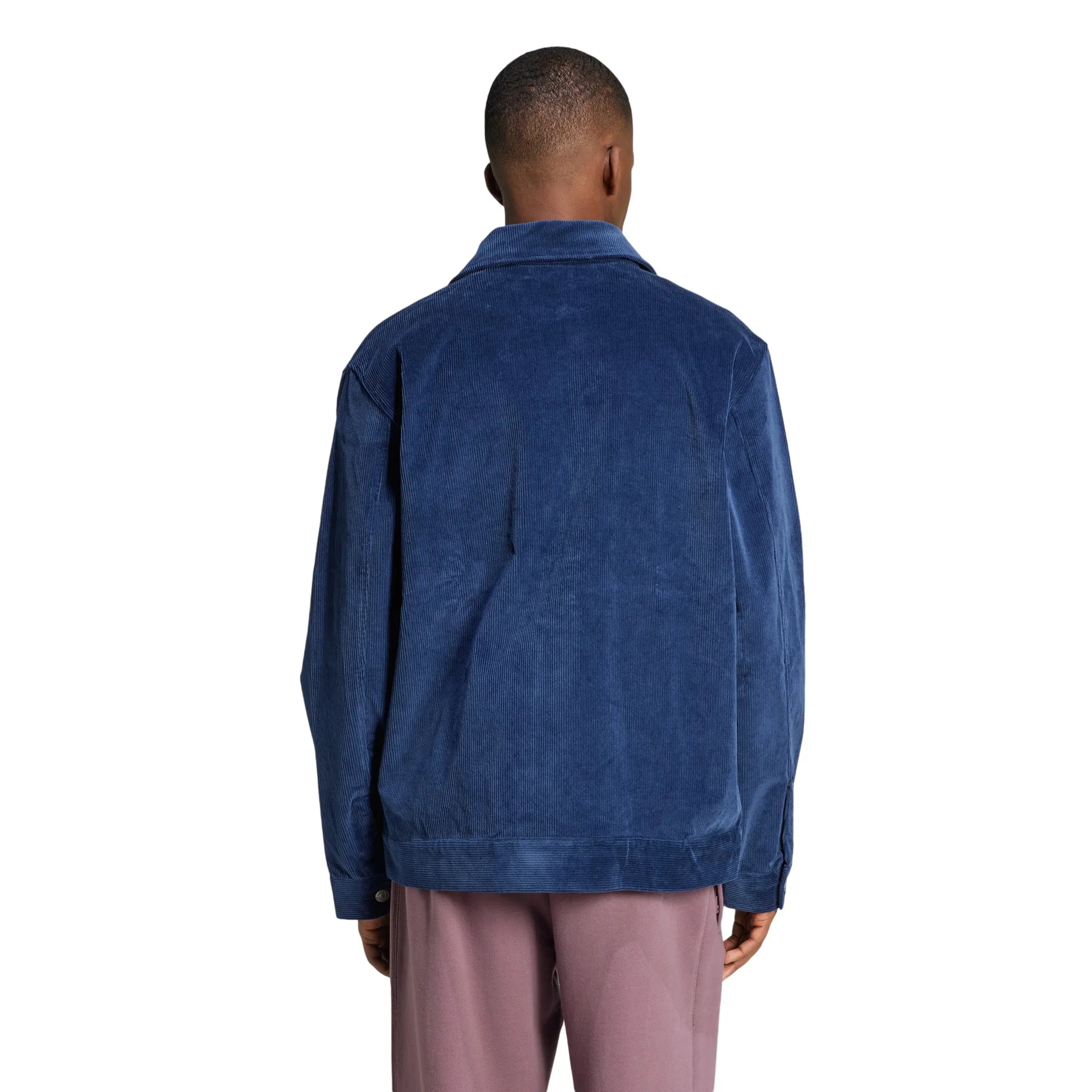 adidas Originals Corduroy Coach Jacket - Night Indigo - ViaductClothing