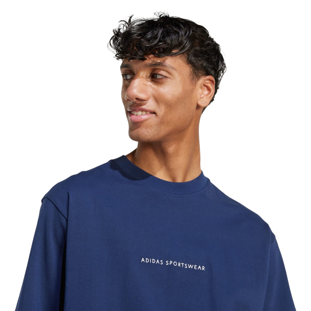 adidas Men's Codes Doodle Camp Graphic T-Shirt - Navy