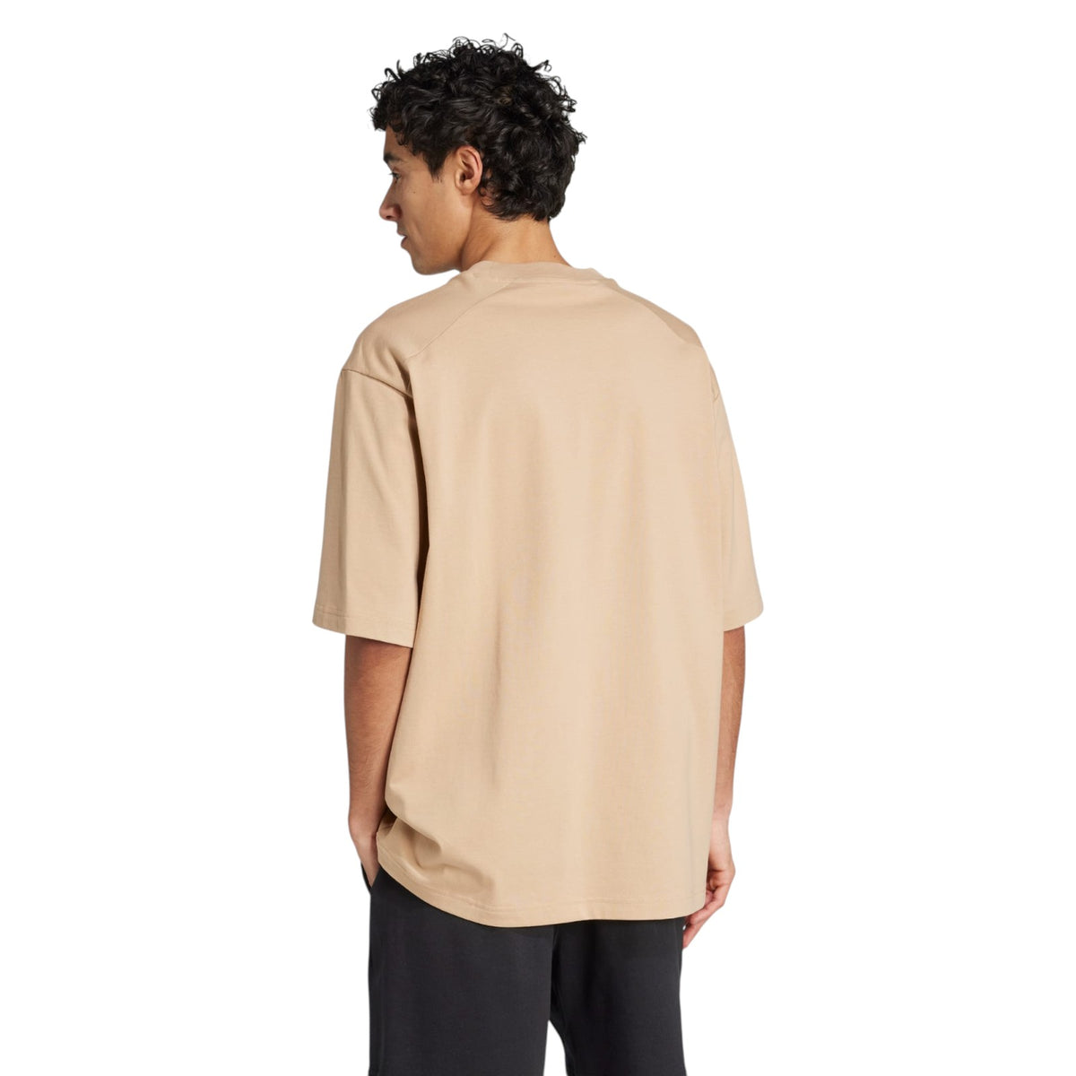 adidas Men's Codes Doodle Scooter Graphic Tee - Beige