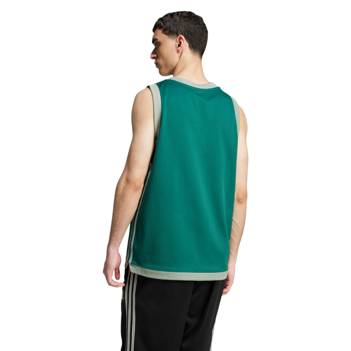 adidas Originals Adicolor Mock Eyelet Vest - Green