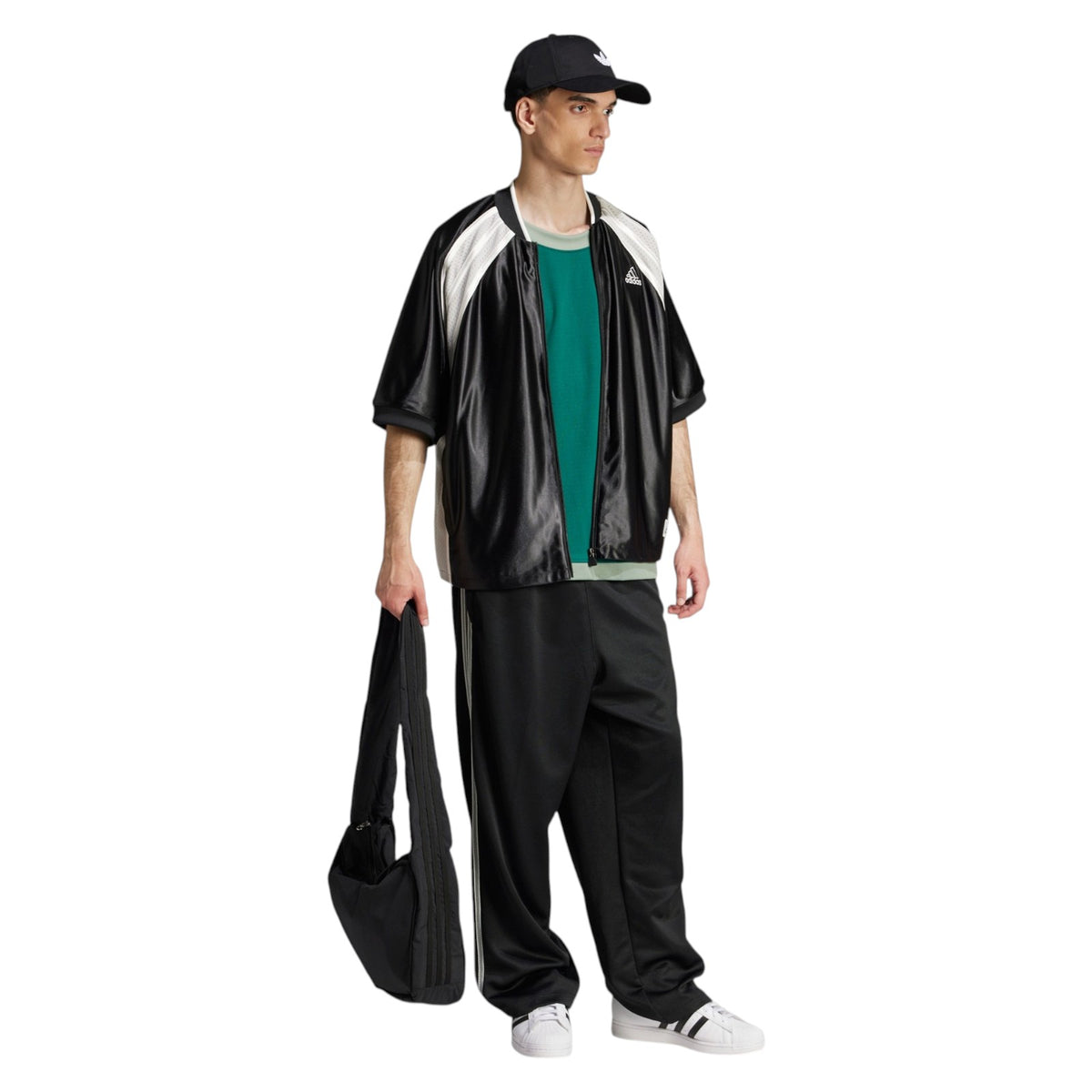 adidas Originals Adicolor Mock Eyelet Vest - Green