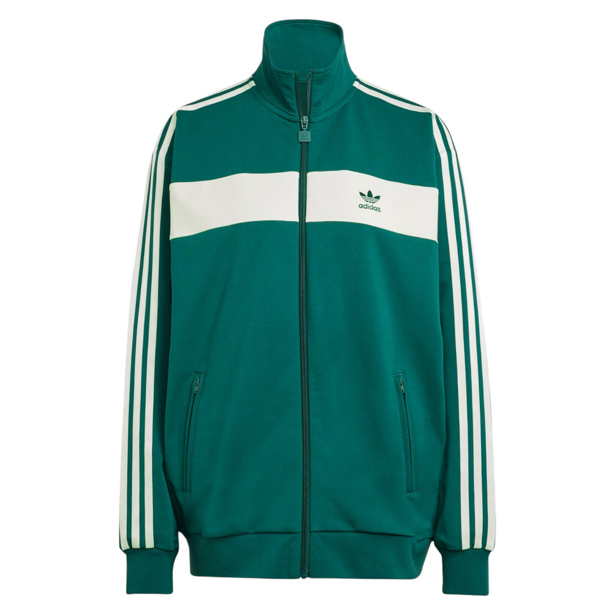 adidas Originals Women's Colorblock Track Top - Green