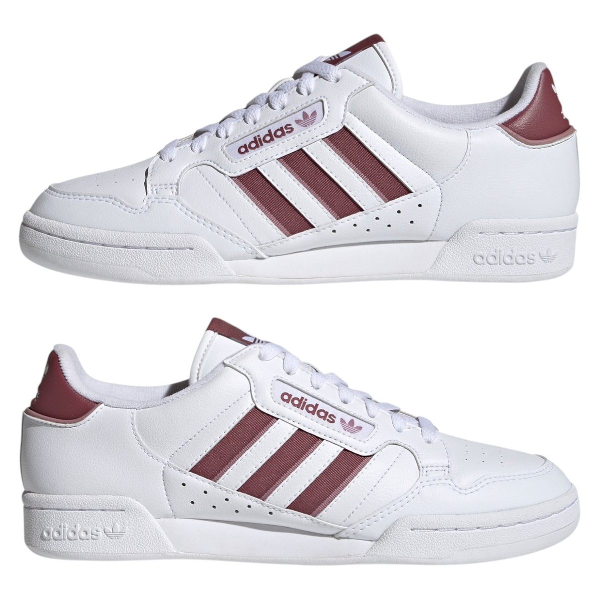 adidas Originals Men's Continental 80 Stripes Shoes - White