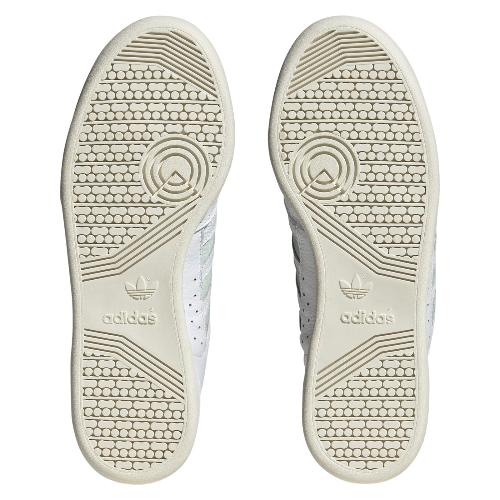 adidas Originals Continental 80 Stripes Shoes - Cloud White / Linen Green