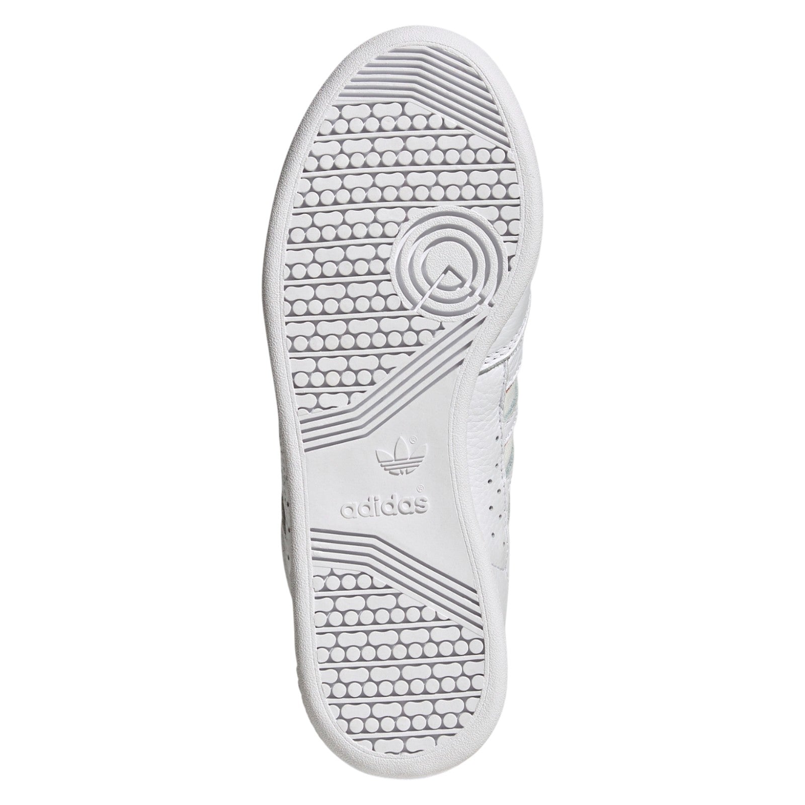 adidas Originals Womens Continental 80 Stripes Shoes - Cloud White / Bliss Orange