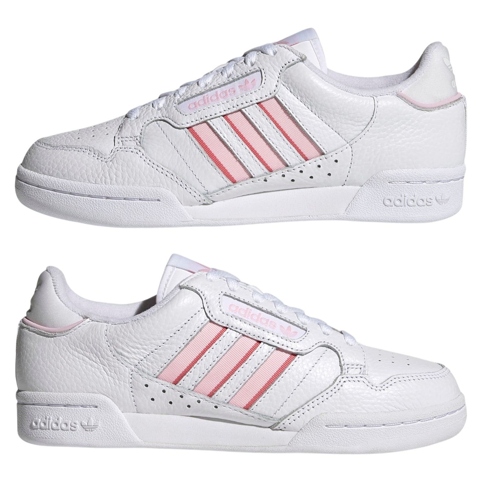 adidas Originals Women's Continental 80 Stripes Shoes - Ftwr White
