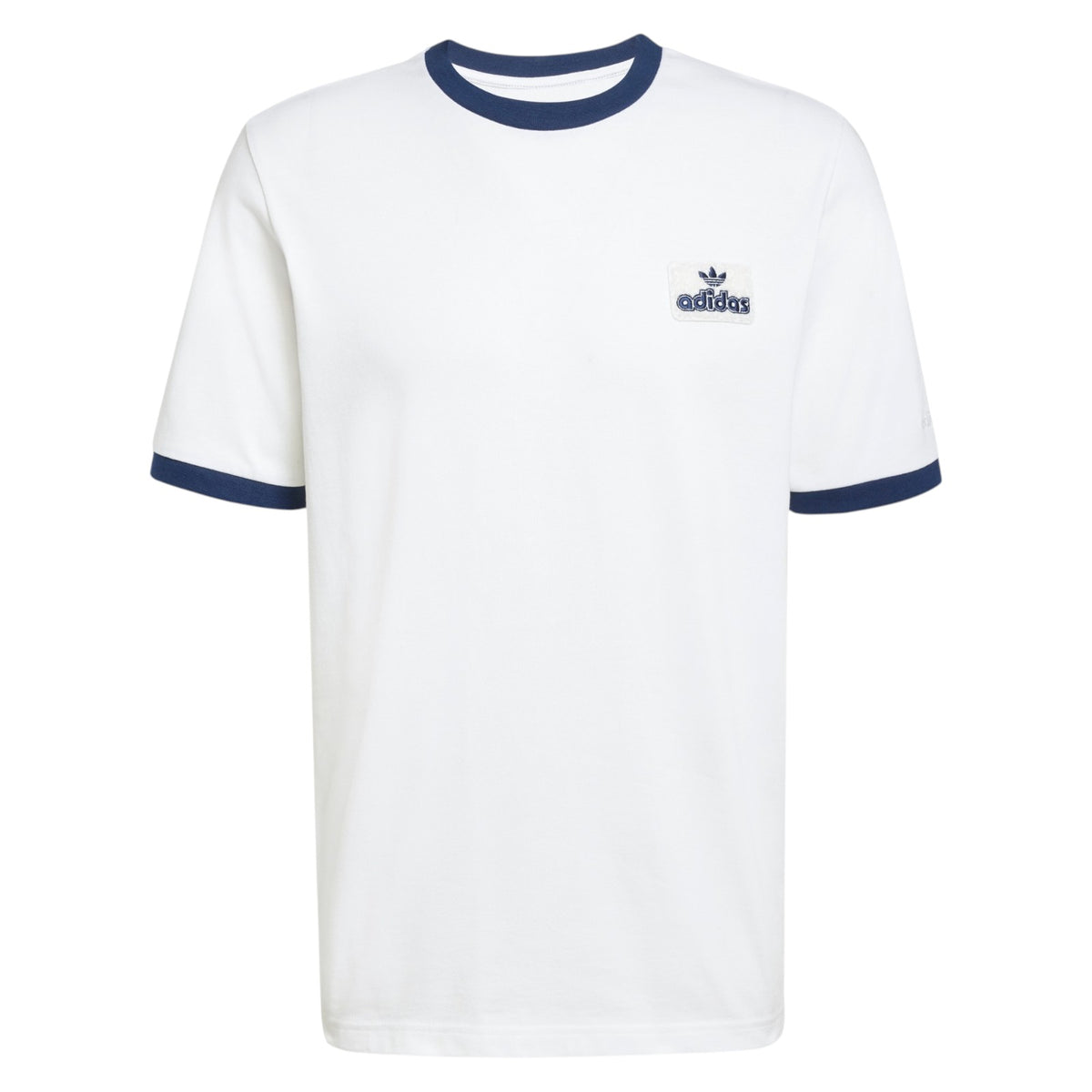 adidas Originals Contrast Retro Ringer Tee - White