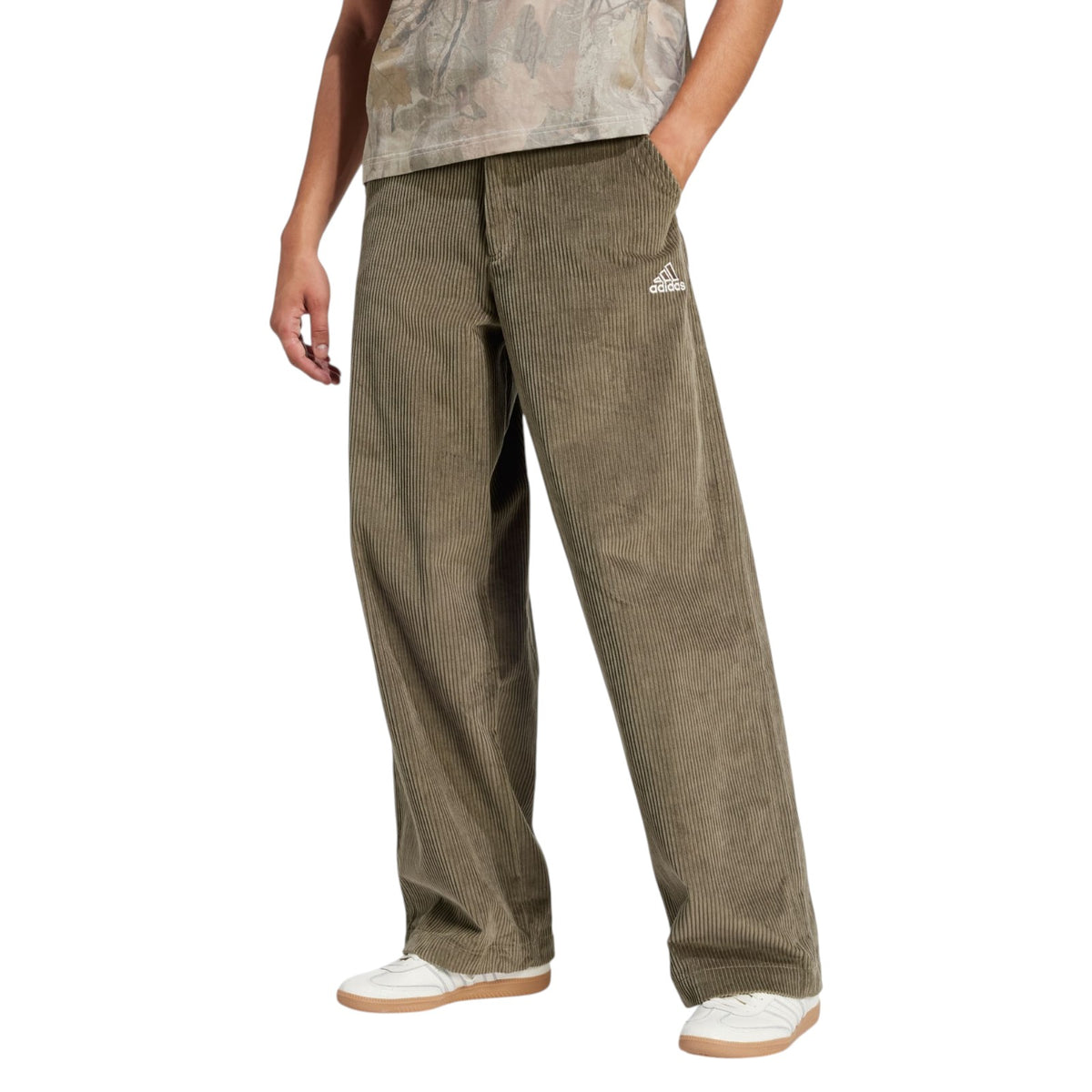 adidas Originals Retro Cord Fabric Trousers - Green
