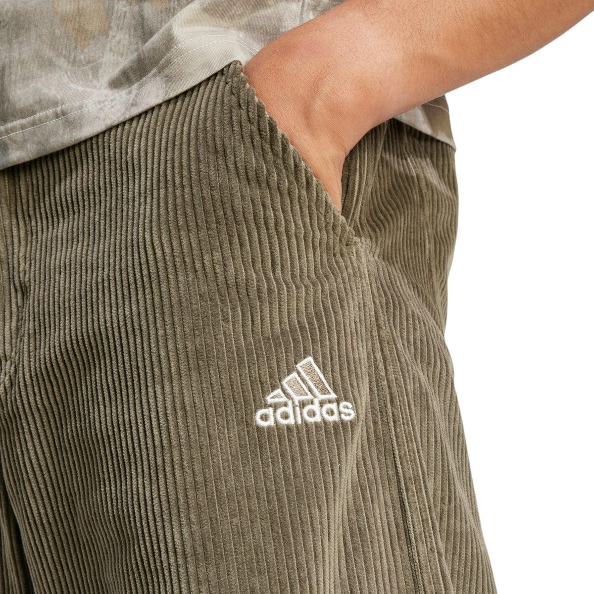 adidas Originals Retro Cord Fabric Trousers - Green