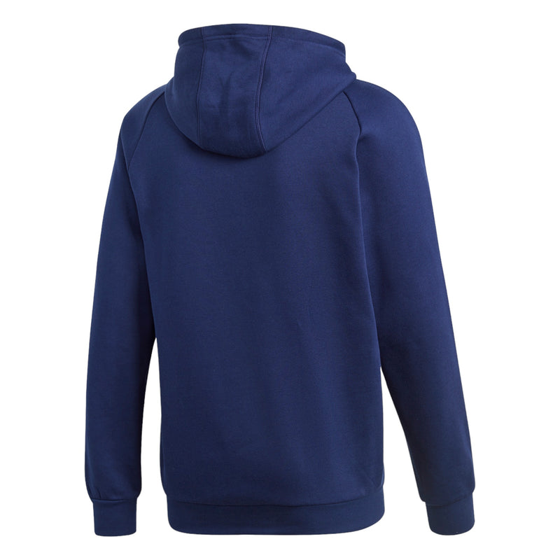 adidas Core 18 Football Pullover Sweat Hoodie - Navy / White