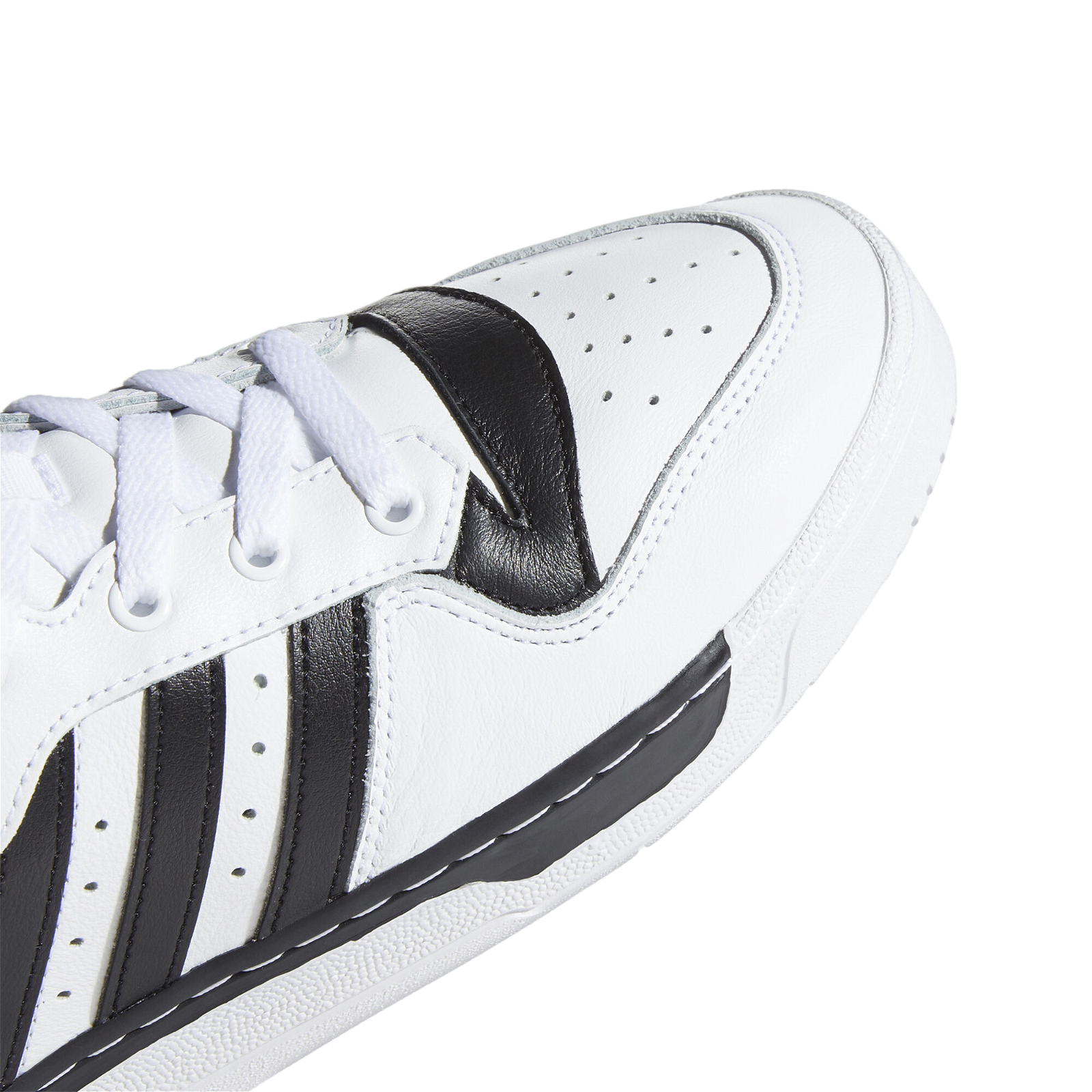 adidas Originals Unisex Rivalry Low Trainers - Cloud White / Core Black - ViaductClothing -  -  