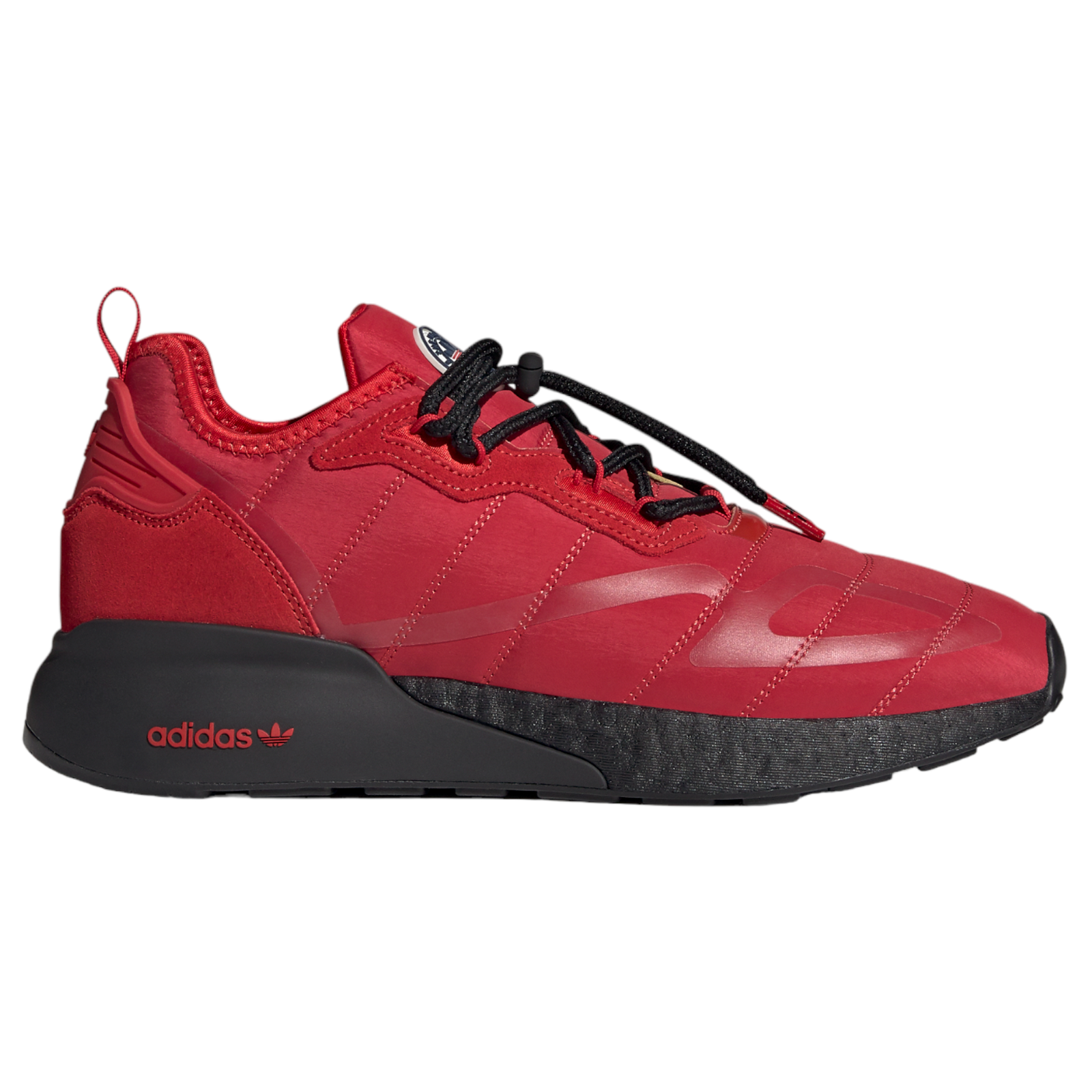 adidas Originals ZX 2K Boost Trainers - Scarlet / Core Black - ViaductClothing -  -  
