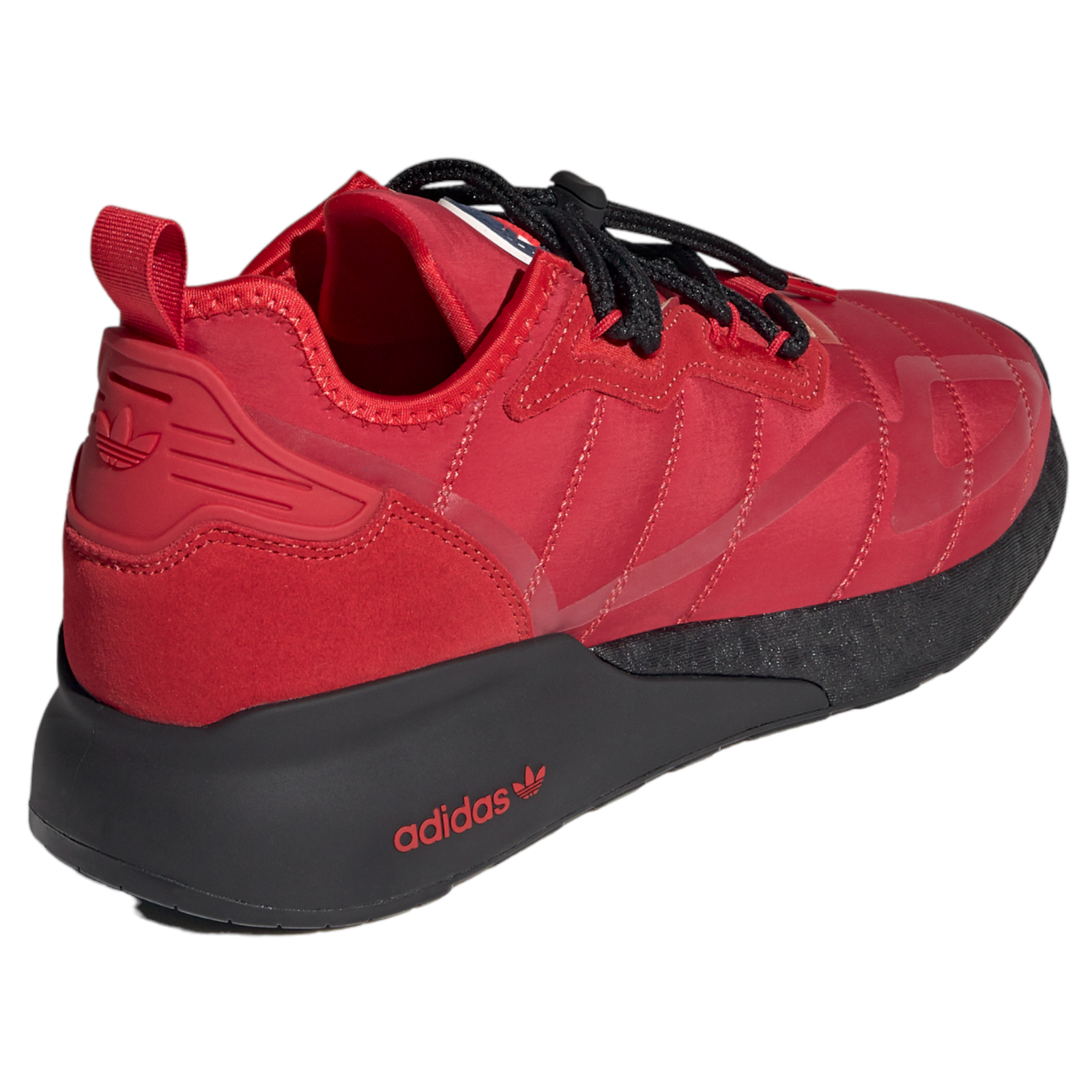 adidas Originals ZX 2K Boost Trainers - Scarlet / Core Black - ViaductClothing -  -  