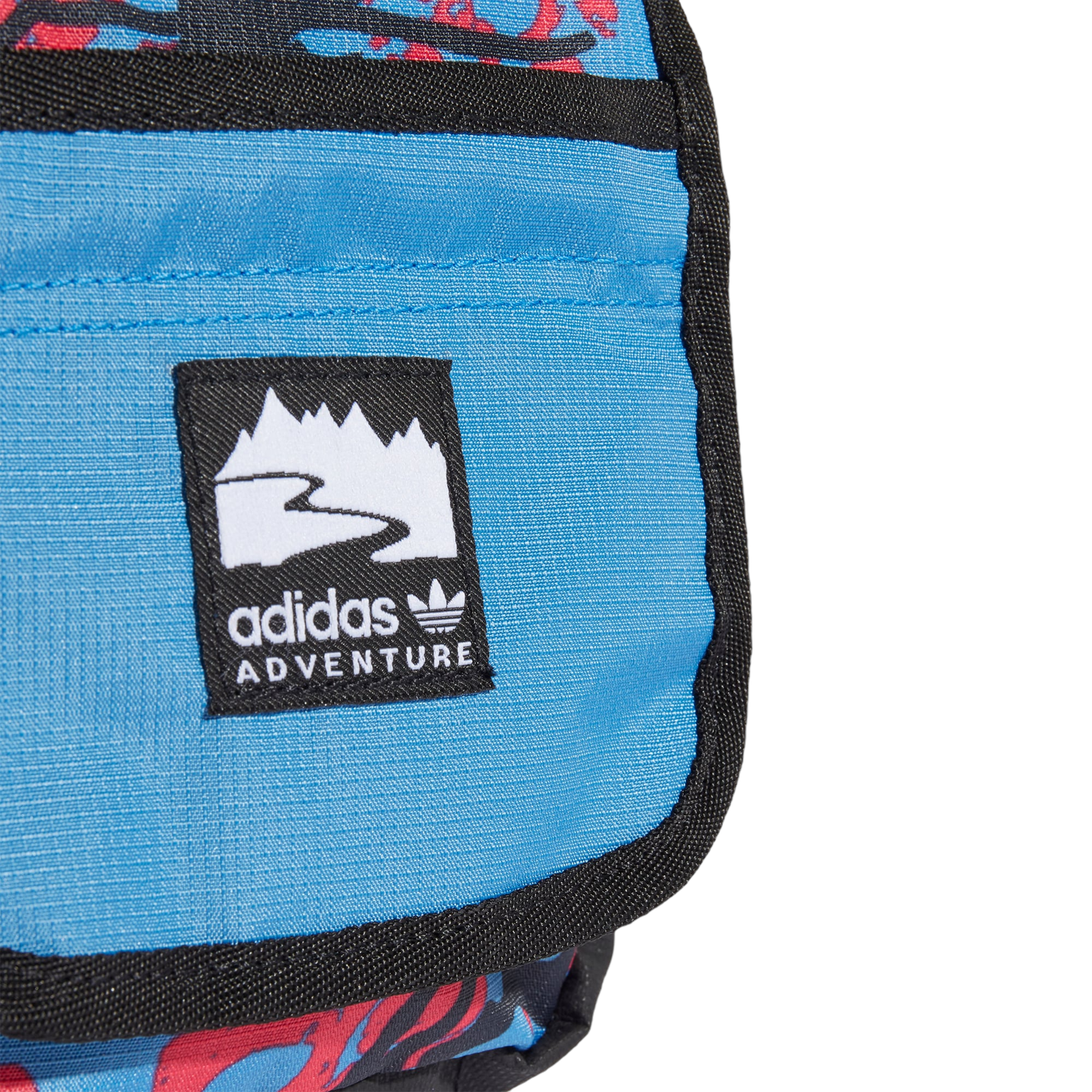 adidas Originals Adventure Flap Bag Small - Focus Blue / Core Pink - ViaductClothing -  -  